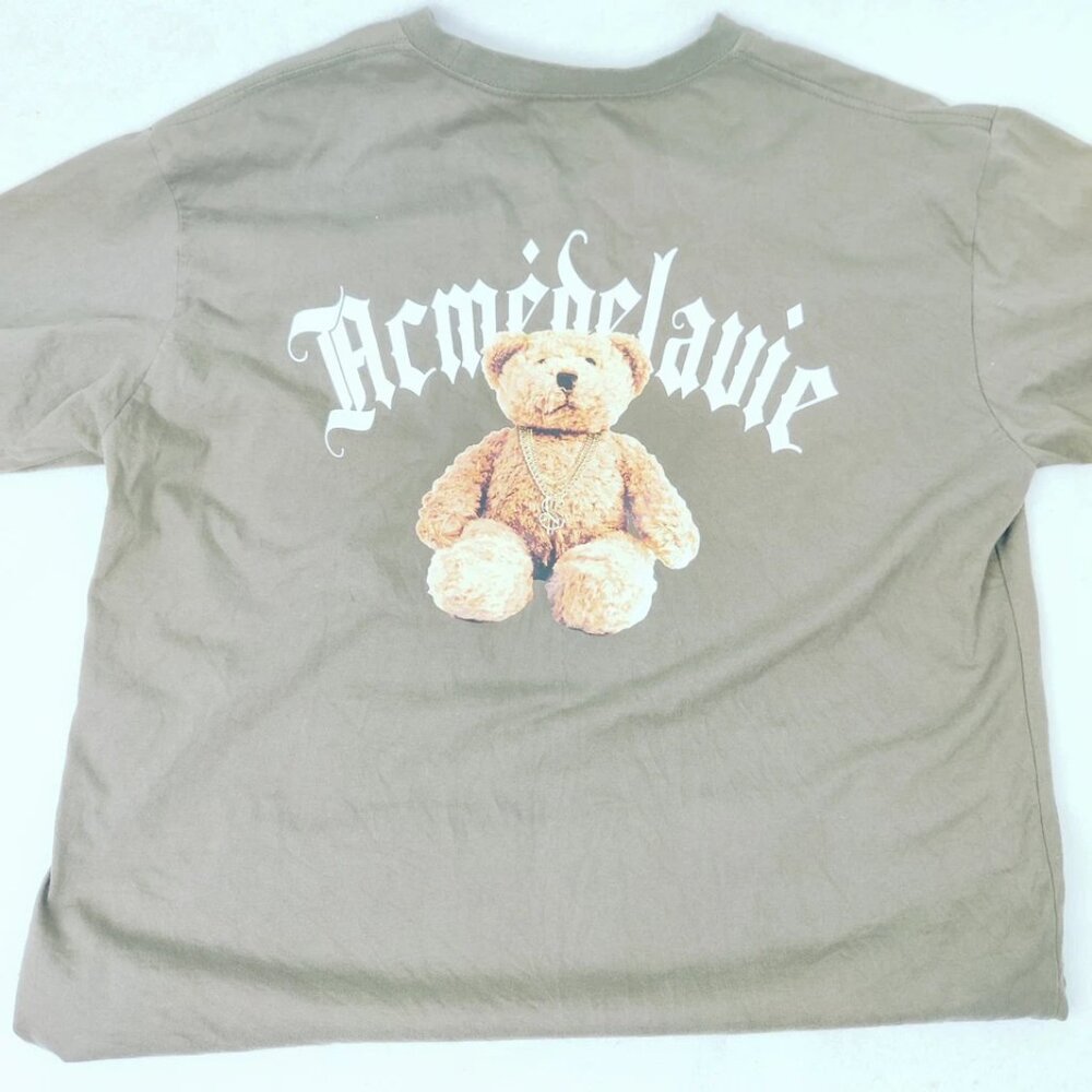Sold!!@ADLV X Lisa Gold Chain Bear Team Shirt Size 1 Acme De La Vie